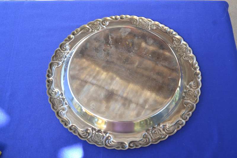 Vintage Silver Plate Tray