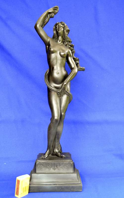 Large Resin Figurine - Signed on Base