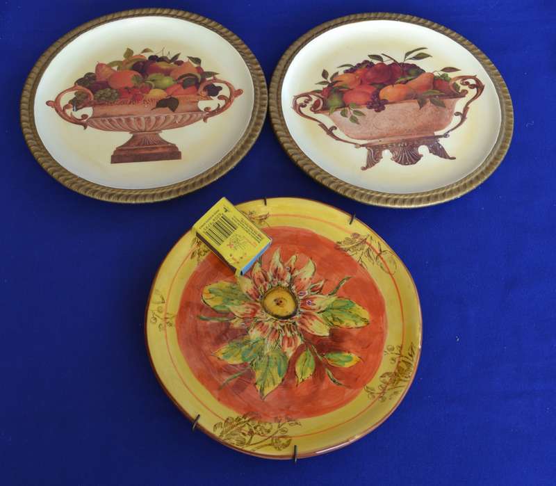 Decorative Plates- 3 Pieces