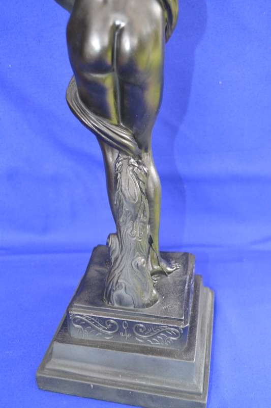 Large Resin Figurine - Signed on Base
