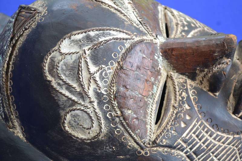 Vintage Rare Collectable Chokwe Ceremonial Mask