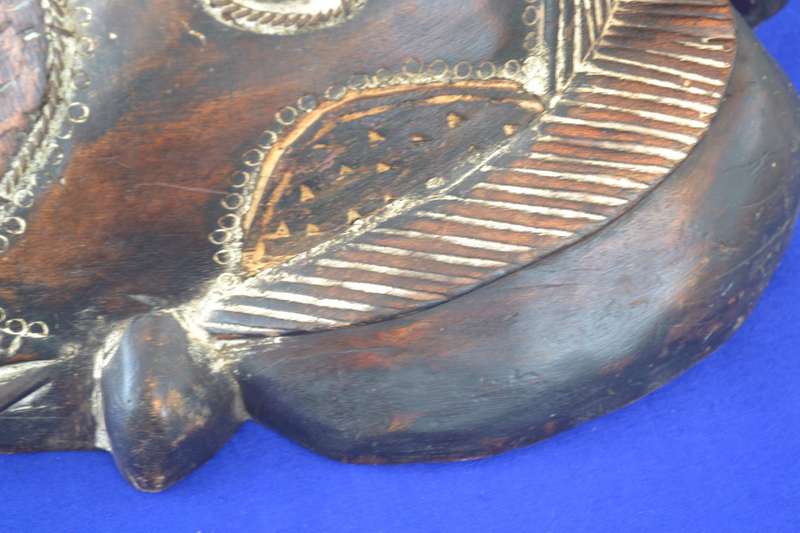 Vintage Rare Collectable Chokwe Ceremonial Mask