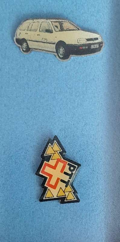 Vintage Assorted Collectable Enamel Lapel Pins 12 Pieces  - Framed