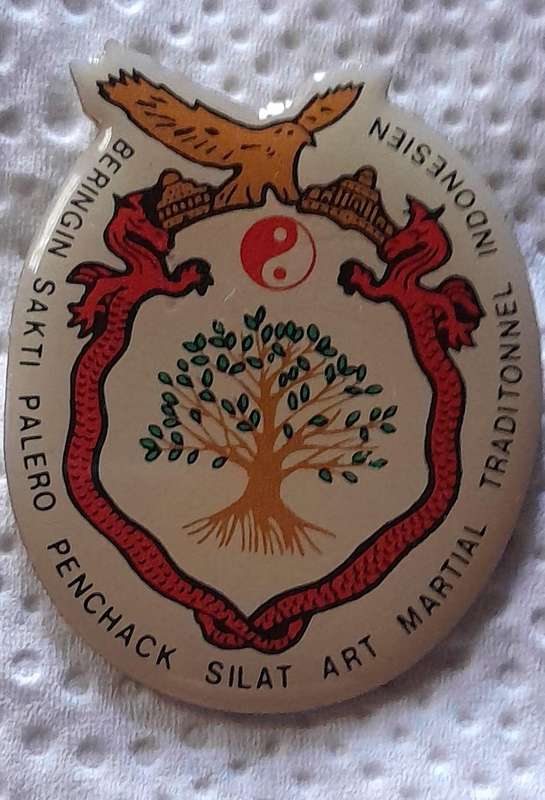 Traditional indonesian Marshal Art Lapel Pin