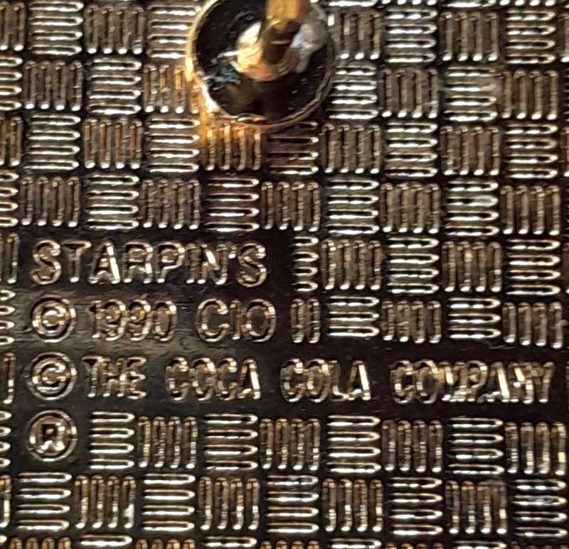 Coca-Cola Commemorative Lapel Pin - Calgary Canada 1988 Winter Olympics