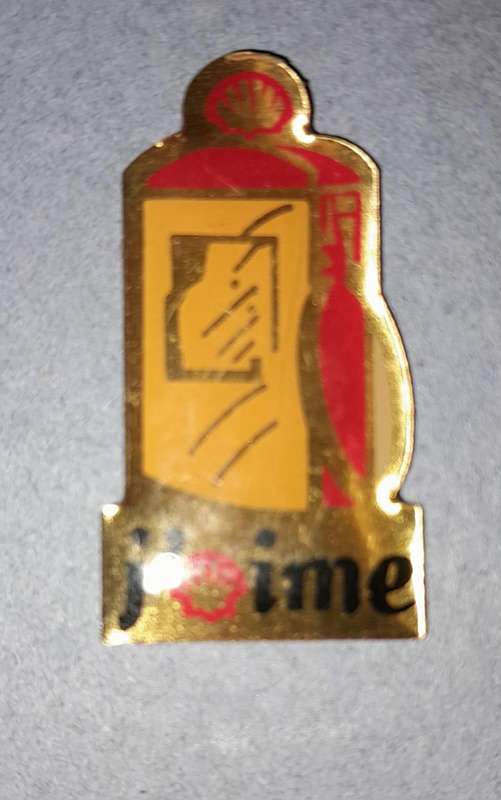 Vintage Assorted Collectable Enamel Lapel Pins 9 Pieces  - Framed
