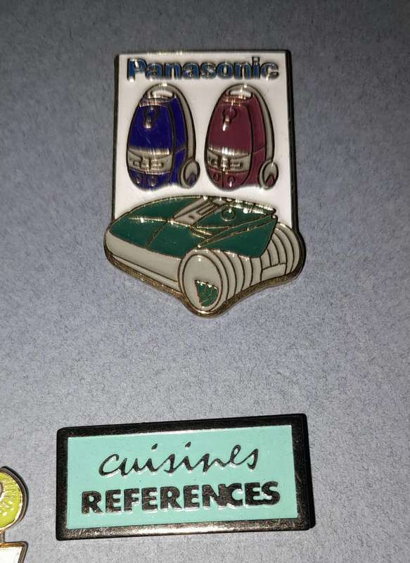 Vintage Assorted Collectable Enamel Lapel Pins 17 Pieces  - Framed