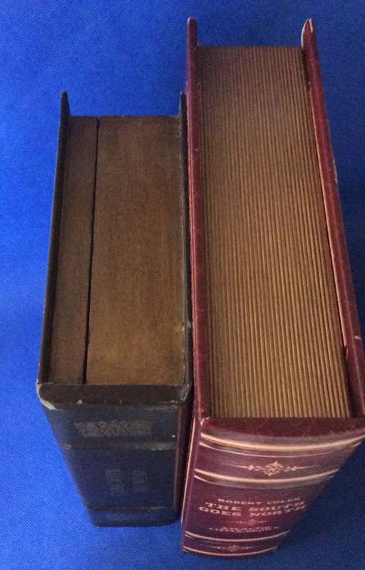 Antique Style Book Storage Boxes