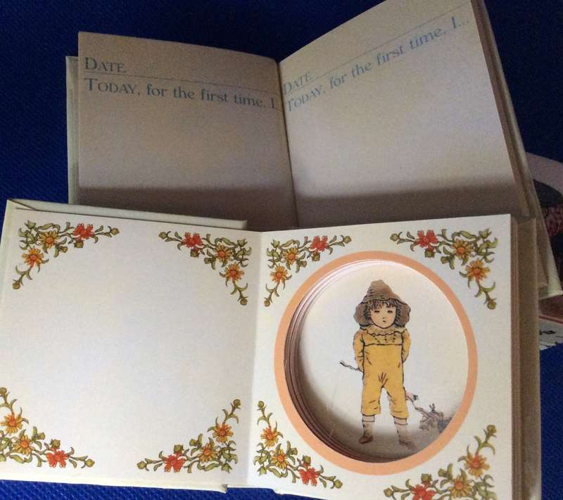 Vintage Kate Greenaway's Nursery Rhyme Baby Keepsake Capsule