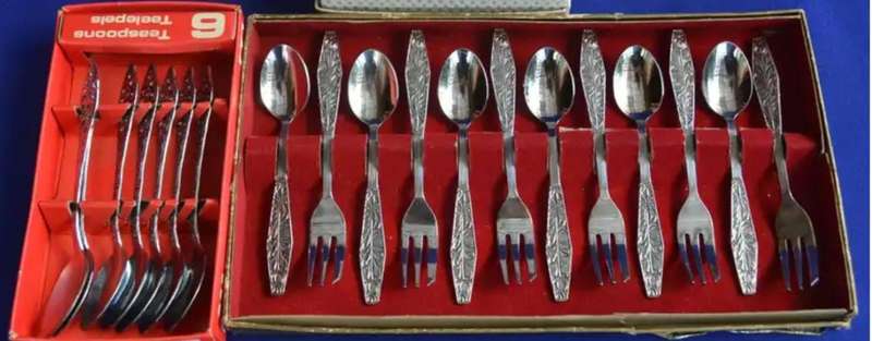 Assorted Tea Spoons and Cake Forks- Various Makers 19 Pieces