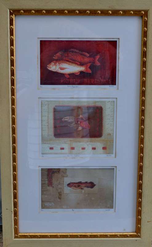 Limited Edition Westcott Fish Print Collage - 2/20