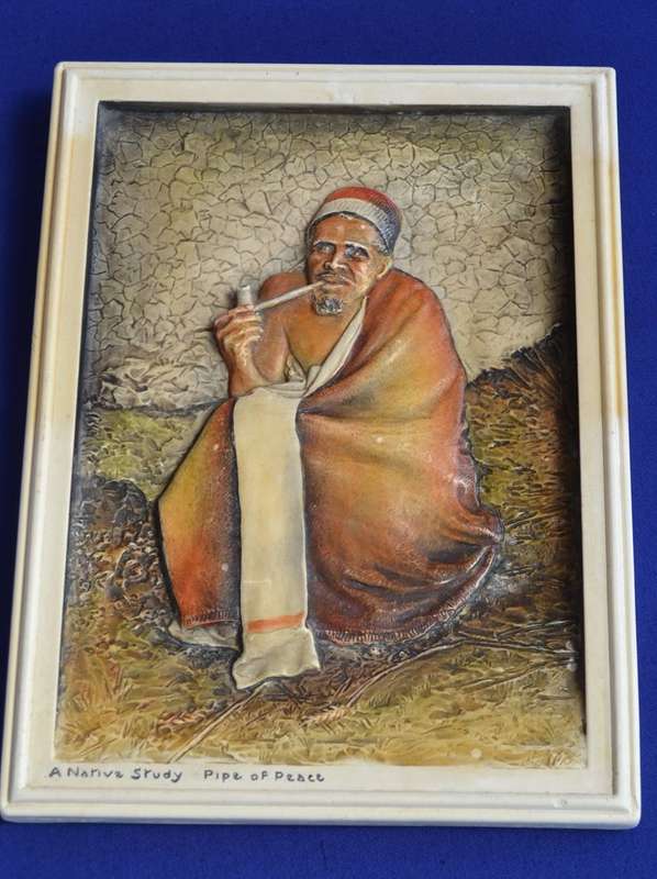 Vintage 1936  Arthur Osborne Ivorex  Wall Plaque