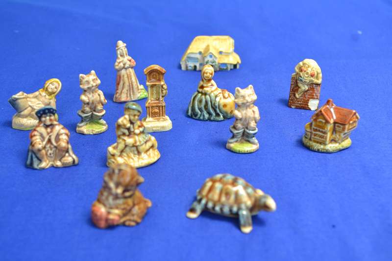 Collection of Assorted Wade Whimsies - 12 Pieces