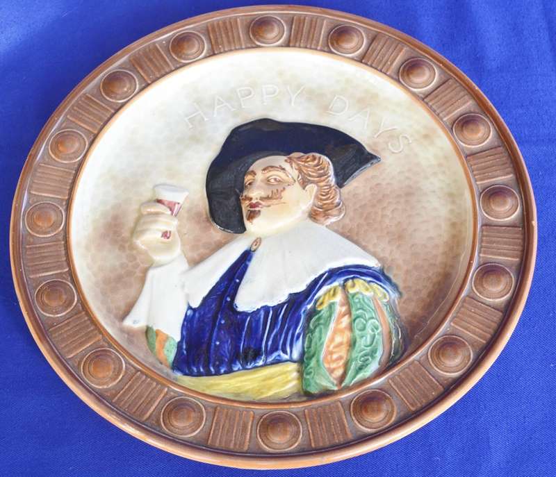Falcon Ware Vintage Cavalier "Happy Days" Decorative Plate