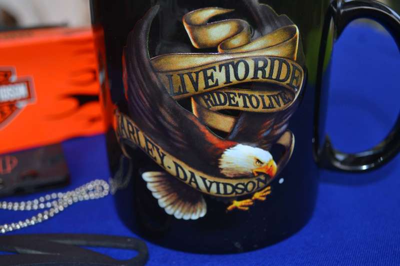Harley Davidson Pocket Knife and  Branded  Coffee Mug