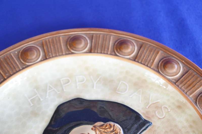 Falcon Ware Vintage Cavalier "Happy Days" Decorative Plate