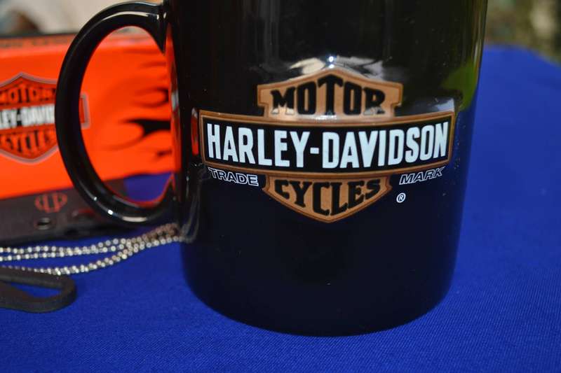 Harley Davidson Pocket Knife and  Branded  Coffee Mug