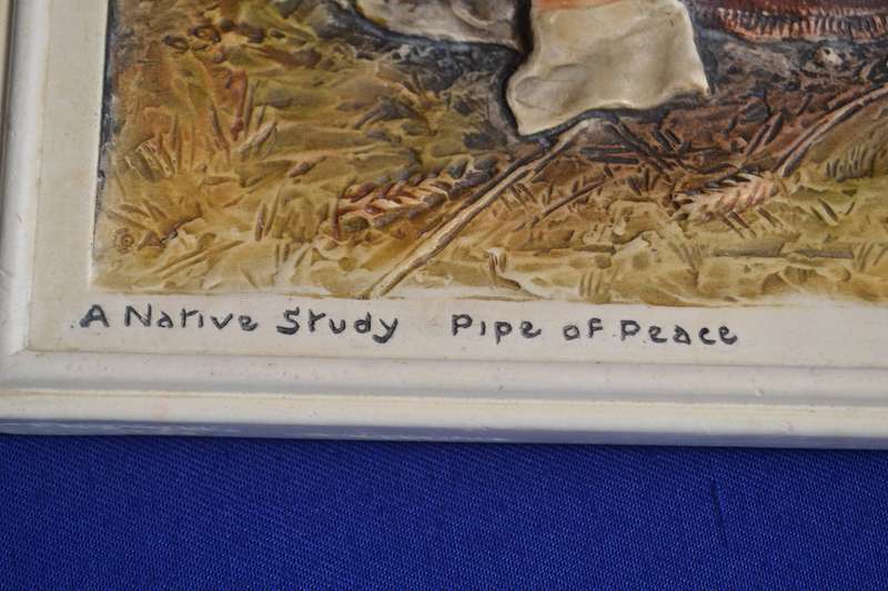 Vintage 1936  Arthur Osborne Ivorex  Wall Plaque