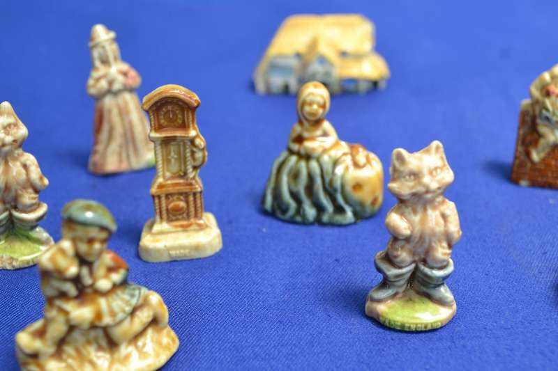Collection of Assorted Wade Whimsies - 12 Pieces