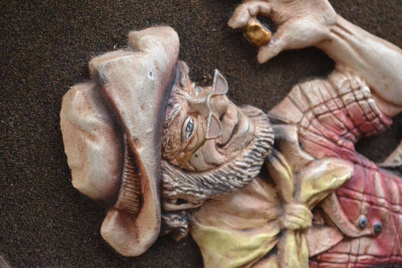 Moulded 3D Wall Art in Frame