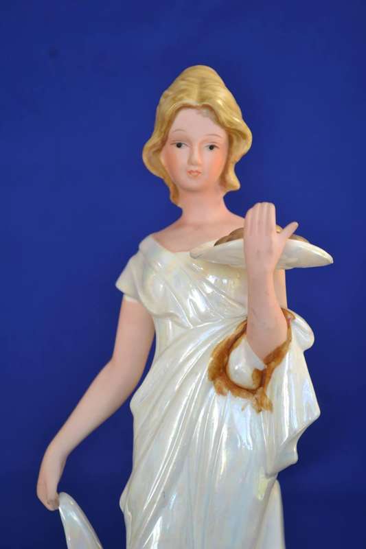 Pair of Vintage Porcelain Figurines