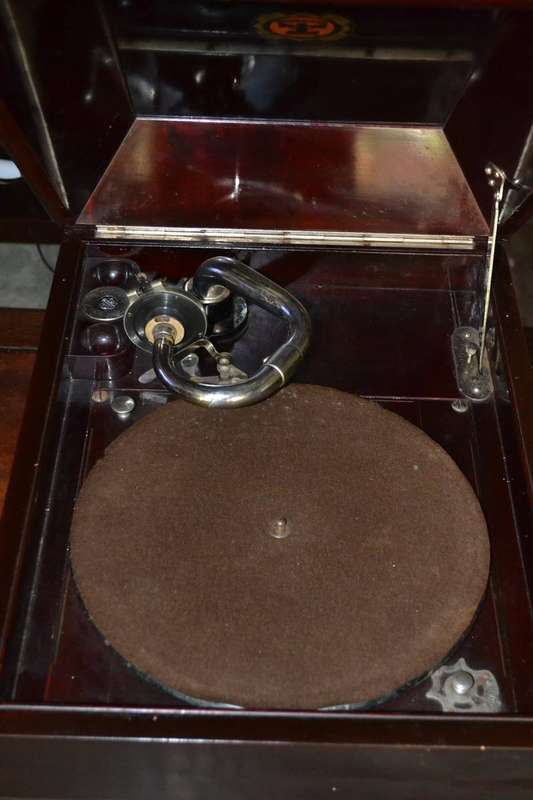 Polydor Electrix Crank Operated Gramophone c1930,s
