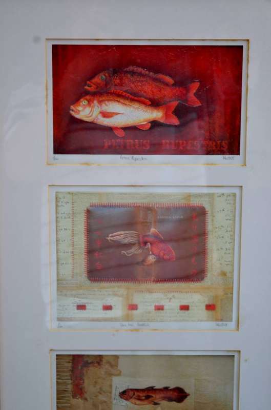Limited Edition Westcott Fish Print Collage - 2/20