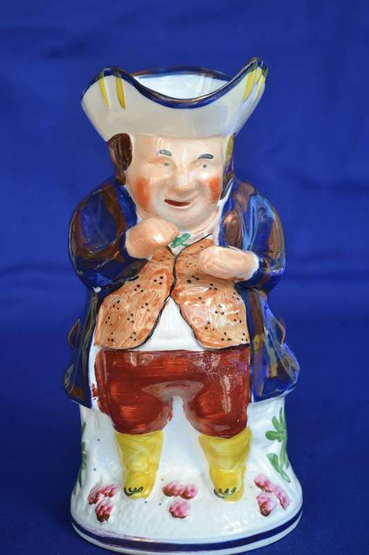 Allertons Character Toby jug "The Snuff Taker"  True Vintage