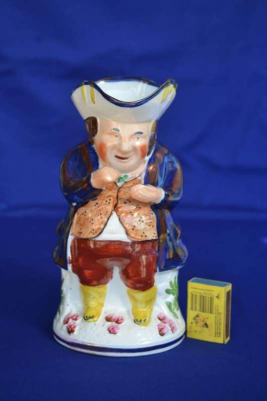 Allertons Character Toby jug "The Snuff Taker"  True Vintage