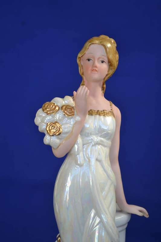Pair of Vintage Porcelain Figurines