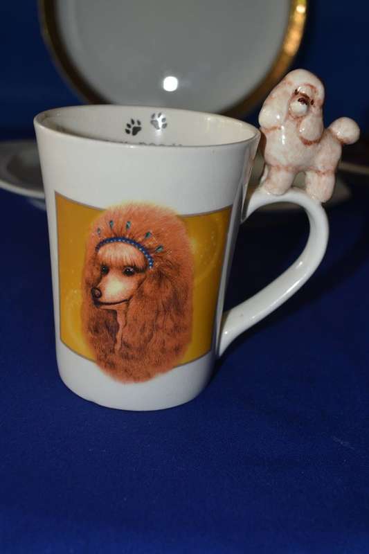 Assorted Porcelain Plates, Mugs Platters  - 6 Pieces