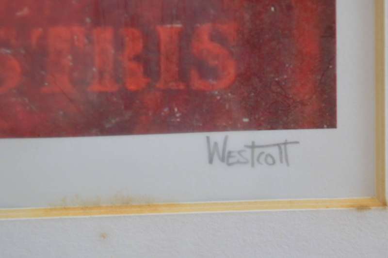 Limited Edition Westcott Fish Print Collage - 2/20