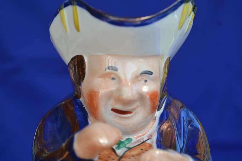 Allertons Character Toby jug "The Snuff Taker"  True Vintage