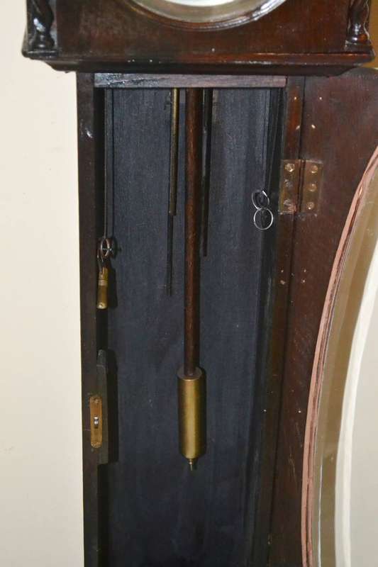 Vintage Edwardian Style Long Case Granddaughter clock