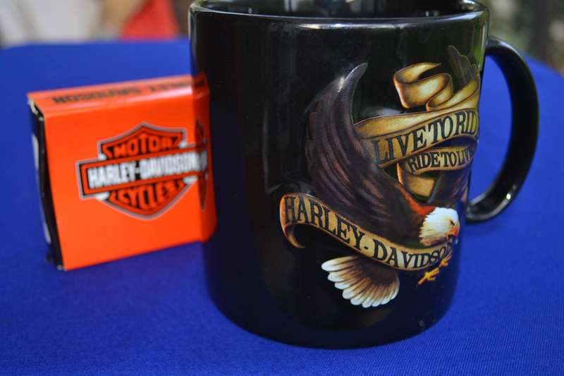 Harley Davidson Pocket Knife and  Branded  Coffee Mug