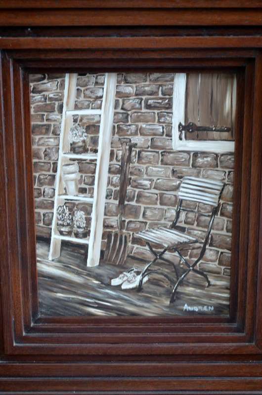 Original Oil on Board Painting Signed Andrien
