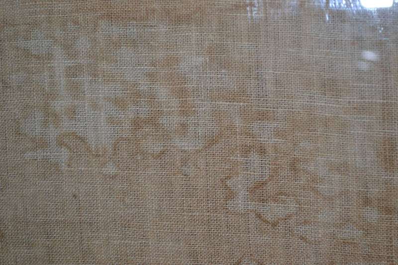 True Vintage Victorian Style French Oak Barley Twist Fire Screen with Needlework Image