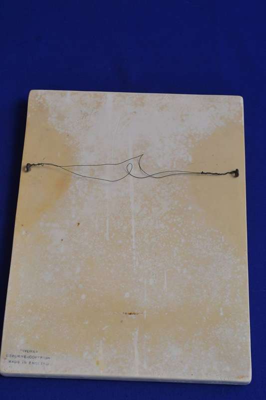 Vintage 1936  Arthur Osborne Ivorex  Wall Plaque