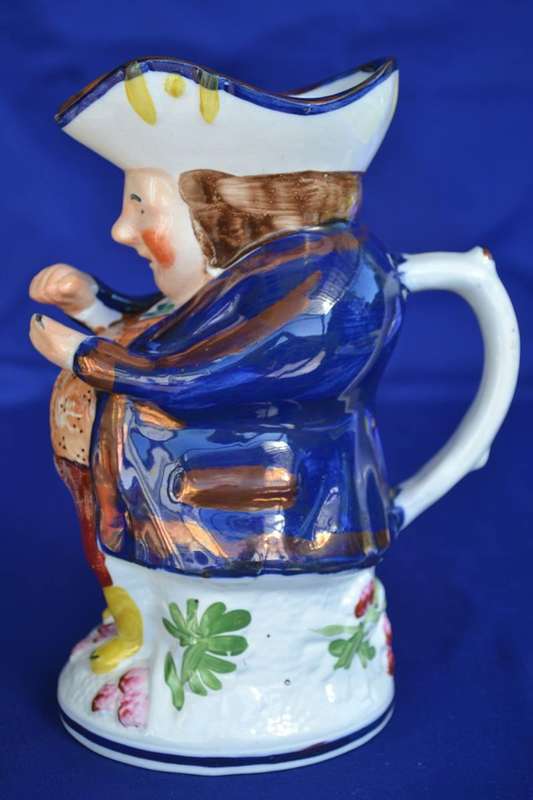 Allertons Character Toby jug "The Snuff Taker"  True Vintage