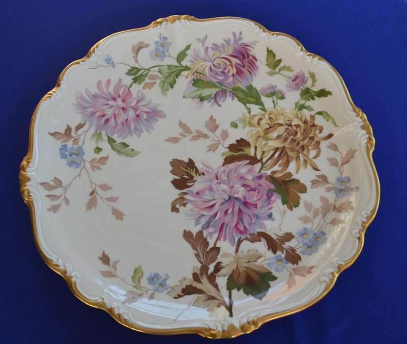 Rosenthal Pompadour Chrysanthemum Porcelain Plate