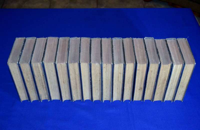 Charles Dickens Complete 16 Book Set (Some Illustrated) c1933