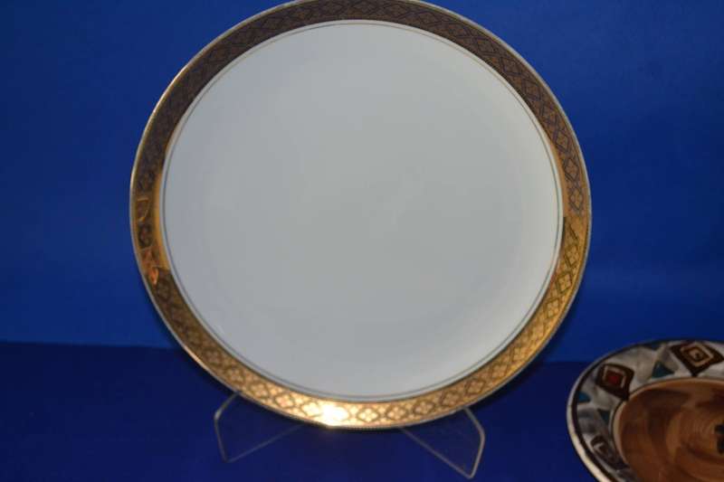 Assorted Porcelain Plates, Mugs Platters  - 6 Pieces