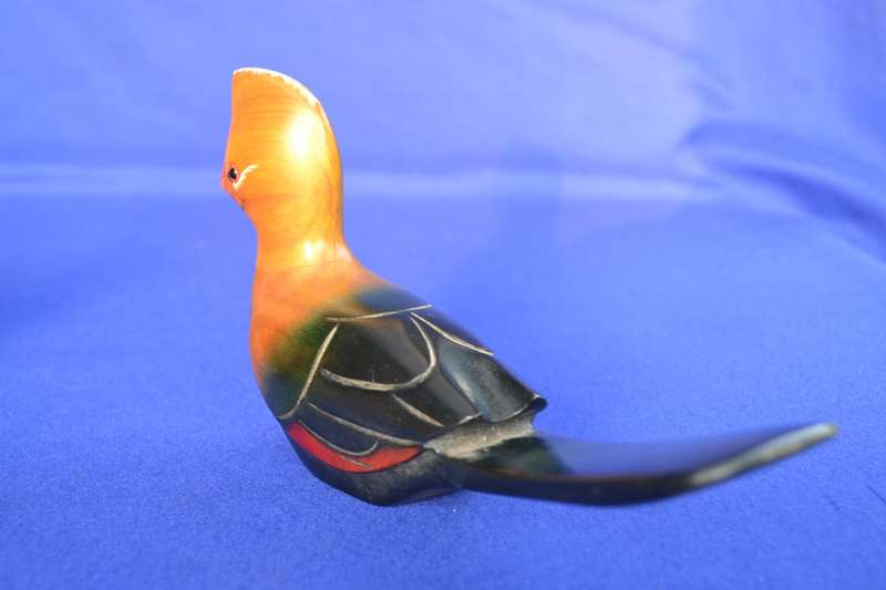Knysna Birds of Africa Collection Hand Carved and Hand Painted Knysna Loerie