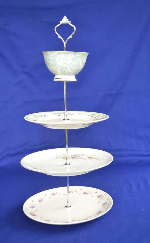 Assembled 4 Tier Cake Stand - Various Makers