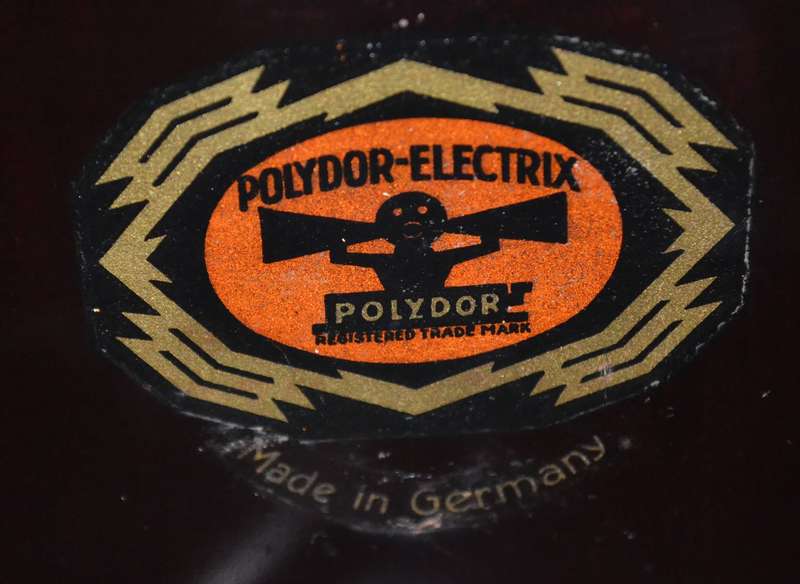 Polydor Electrix Crank Operated Gramophone c1930,s