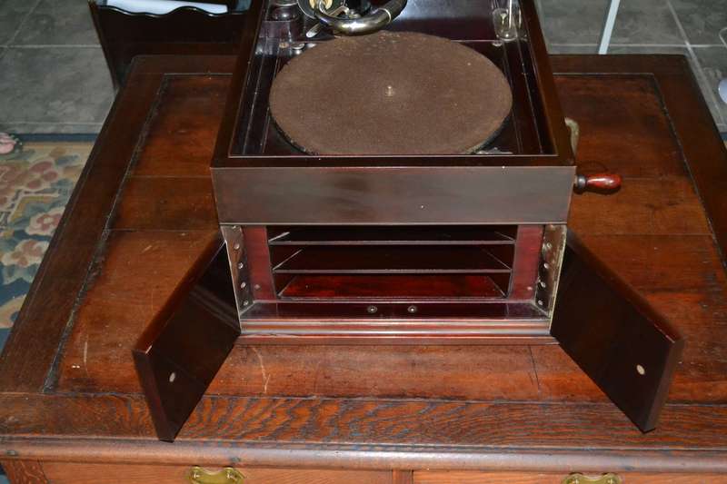 Polydor Electrix Crank Operated Gramophone c1930,s