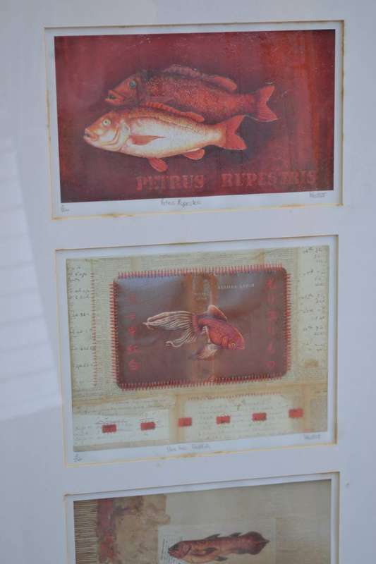 Limited Edition Westcott Fish Print Collage - 2/20