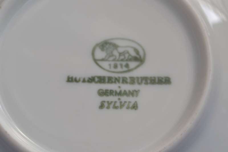 Hutschenreuther Sylvia Vintage 8 Setting Coffee Set - 19 Pieces