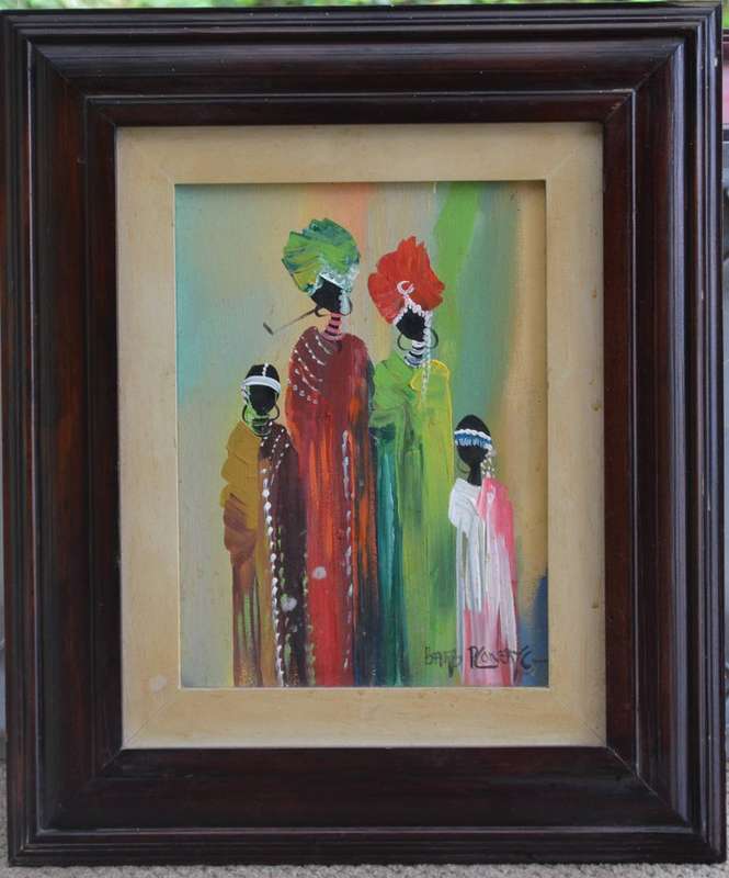 Beautiful Vibrant Barbara Ploner Painting - Signed