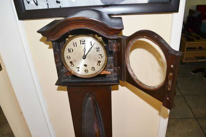 Vintage Edwardian Style Long Case Granddaughter clock